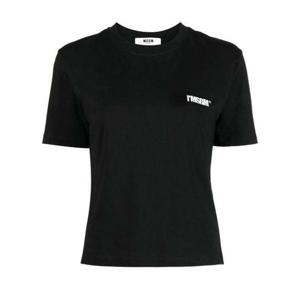 엠에스지엠 IMSGM 자수 패치 반팔 티셔츠 3441MDM189 237002 99