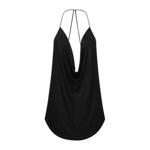 톰포드 블랙 브이넥 드레이프 스파게티 탑 TSJ579JEX114 LB999