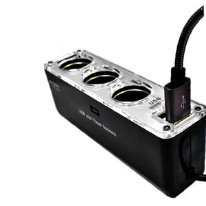rozet 차량용멀티탭 소켓3구 시거잭 충전기 RX-6800