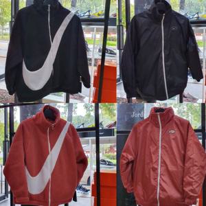 나이키 빅스우시 후리스 셰르파 양면 우븐 자켓