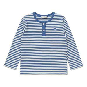 [블루독베이비8] 26SS (BL)스트라이프 골지티셔츠 A HJ (4611933003) (BLUEDOG BABY 유아 출산 백일 선물