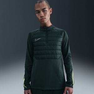 나이키긴팔티 FQJ FB6817-390 아카데미 윈터 워리어 남성 써마 핏 하프집 축구 탑