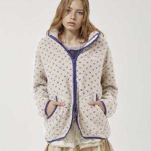 [후아유]여성 Dot Pattern Fleece Jacket WHMZF4V61F