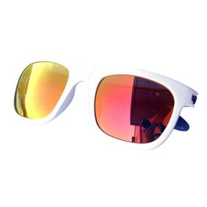 국내산 썬가드 편광 스포츠 미러 선글라스 BE-플로트 화이트블루 프레임 경량 편한 착용감