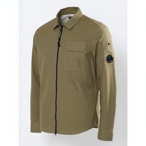 CP COMPANY GABARDINE ZIPPED SHIRT (15CMSH158A 002824G 653) (개버딘 집업 셔츠)