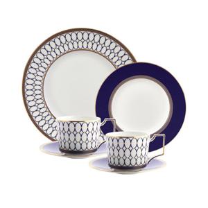 [웨지우드] 르네상스골드 2인 티세트 B