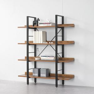 [데코마인] 하츠 4단 철제선반 책장 책꽂이 (1200)