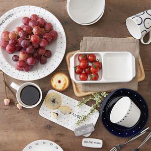 [단종특가] 믹스앤매치 도트 2인 홈세트 풀패키지 신혼그릇 13p