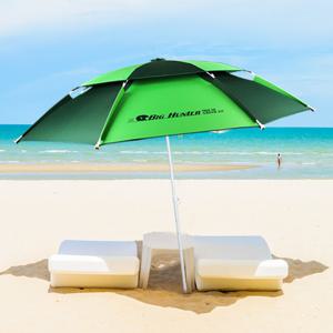 빅헌터 50형 그린 2층 파라솔 캠핑 그늘막 낚시 텐트 레져 용품