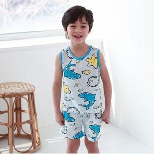 [삐삐롱][꼬지비] 바다친구 남민소매자카드 세트(19S2520GPSB_BU