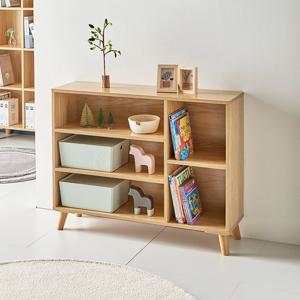 에디슨 낮은책장 수납장 복합교구장 1000