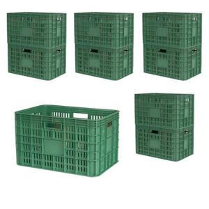 농산물 과일 운반 상자 배추 플라스틱 바구니 10개