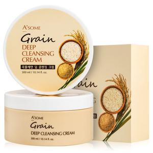 에이썸 저자극 곡물세안 딥 클렌징크림 300ml 2개 영양보습