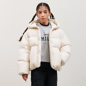 [오션스카이] [2color]여아 절개라인 포인트 후드 패딩 점퍼