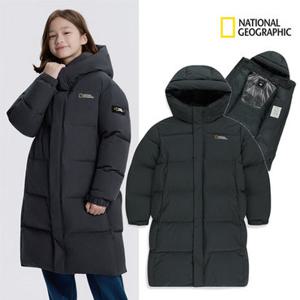 [백화점]내셔널지오그래픽키즈 롱패딩 K254UDW340 남아 여아 카이만 구스 다운 겨울 점퍼 고학년 딜