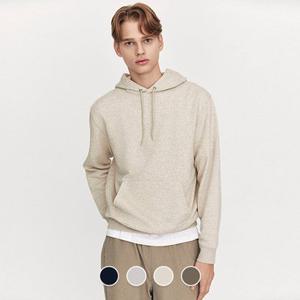 [백화점][지오다노] 남성 겨울 기모 레귤러핏 솔리드 무지 면 후드 티셔츠 025922