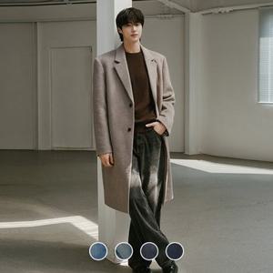 [백화점]지오다노 115948 남자 겨울 기모 브러시드 배기 와이드핏 데님 청바지 01115948