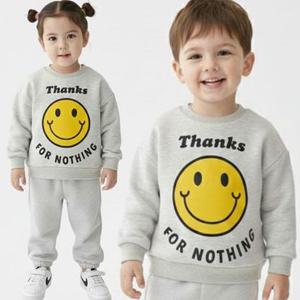 [코코비]스마일set 기모 상하복 아동복 등원복