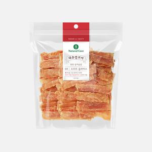네츄럴코어 치킨 소프트 슬라이스 400g 강아지 간식