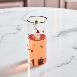 [모던하우스] 윈터스토리 슬림롱 내열 유리컵 400ml