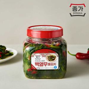 [종가집] 백열무물김치 1.2kg(PET)