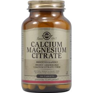 솔가 칼슘 마그네슘 시트레이트 100 타블렛
