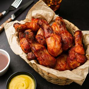 마니커에프앤지 바사삭치킨윙400g(3봉)/버팔로닭다리골드450g(3봉)