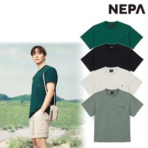 [네파]7KD5362 공용 등산 캠핑 냉감 우븐 여름 반팔 라운드 티셔츠 컴포 쉴드 포켓