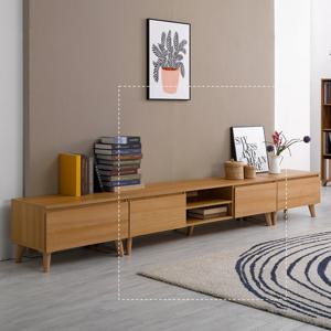 (착불)우아미가구 피베 비디오형 거실장 1500