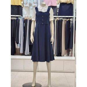 SOUP 세이브존07 여성 조끼 레이어드 원피스 OA7OPQ4