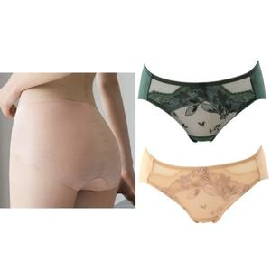 고급스러운 수입원사 오르화 우디 엣지 레이스 햄팬티 OPT5925H