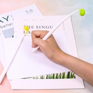 핵인싸템  갓샵 흔들흔들 콩나물펜 [채소 야채 중성 잘써지는 잉크 볼펜]