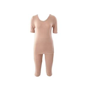 비너스 여성 자체발열 보온 에쿠스 기능성 반팔7부바지내의(VLG5058AM)