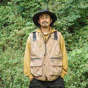 내셔널지오그래픽 N244MPV020 NRN 2 IN 1 패딩 베스트 TAN