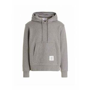 [THOM BROWNE] 라프리마 남성 스웨트셔츠 스웨터 Rwb 디테일 후디 MJT086A03377055 Grey /8