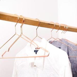 로즈골드  골드옷걸이 1P [고급 예쁜 엔틱 옷가게 인테리어 드레스룸 옷걸이 소품]