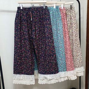 국산 면 여성 홈웨어 겸용 잠옷바지