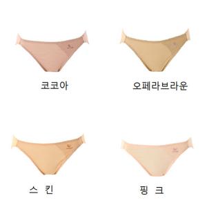 와코루 밑위 낮은 순면 데일리 여성 팬티 면팬티 WPT4128