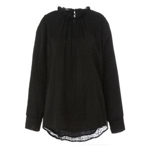 [데미안]네크 셔링 핀턱 BL(DJ22501)