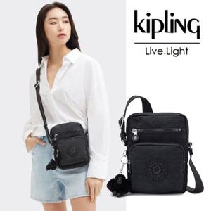 [키플링]키플링 남녀공용 미니크로스백 건 블랙 누아 KPABS35 BKN