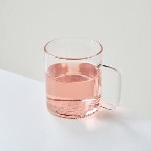 [모던하우스] 듀라H 내열 손잡이 유리잔 450ml