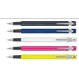 카렌다쉬 849 메탈 만년필 블랙 EF CARAN DA