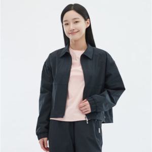 스케쳐스 여성 우븐 베이직 집업 자켓 SL3WJCFS022-LP