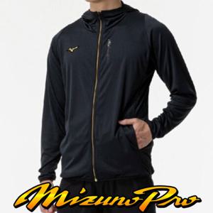 [미즈노]미즈노 야구 프로 후드티 [검] 12JECK7509BK D2504