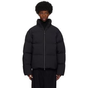 몽클레어 패딩 블랙 미소넷 쇼트 다운 재킷 242111M178120