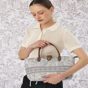 [헤지스] [H.Toile]시그니처 H 뜨왈  토트겸 숄더백 M[HIBA5E661I1]