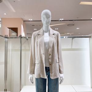 [비지트인뉴욕] 린넨 테일러드 싱글 자켓 VA7JK12