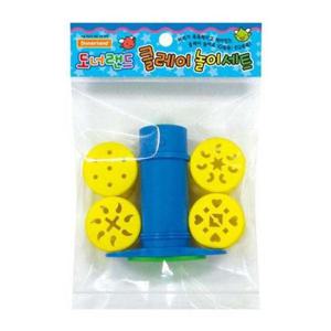 도너랜드)클레이 놀이세트(점토주사기/루퍼)