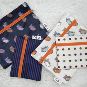 아트박스/르우홈 다이아몬드 부엉이 파우치 1set