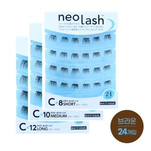아트박스/어스앤유 어스엔유 네오래쉬 부분속눈썹 C타입(24개입)